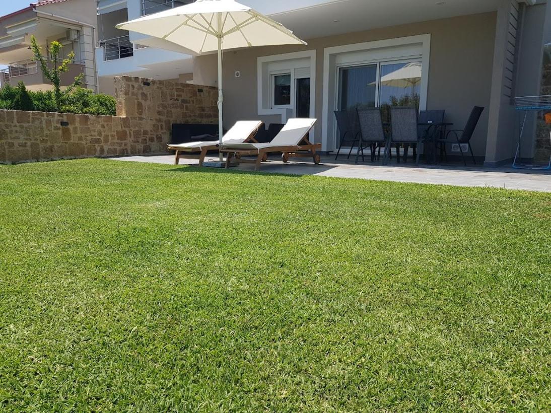 Villas Mamas Beach Agios Mamas  Eksteriør bilde